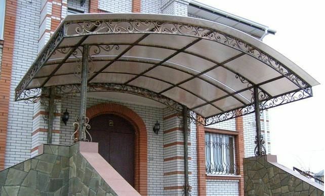 Козырьки бельевые кронштейны заборы перила лестницы фото 9