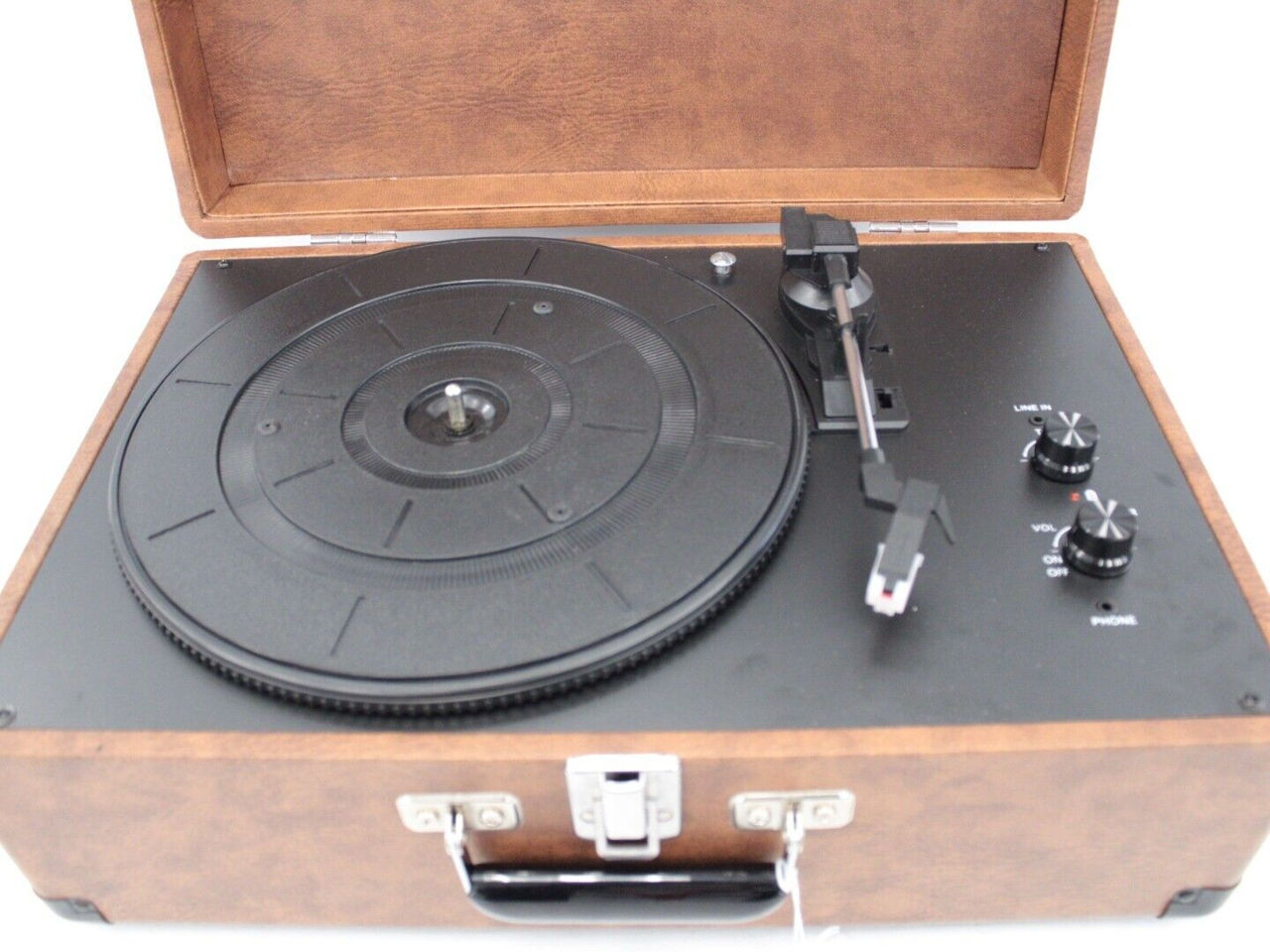 Bauhn UVST-0617 Vintage Style BIG Suitcase Turntable фото 2