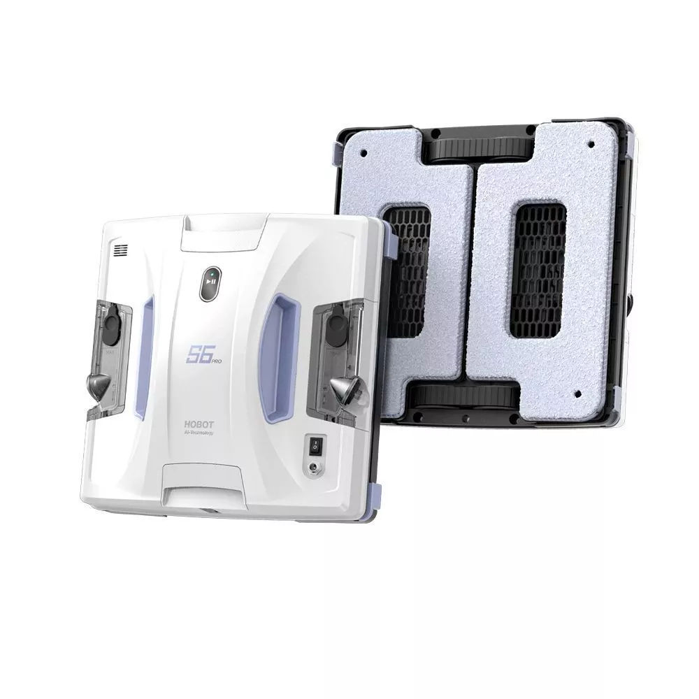 Робот мойщик окон Hobot S6 PRO Ultrasonic / robot de curațat geamuri - video - фото 0
