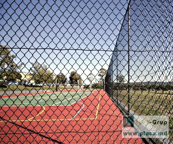 Сетка плетеная Рабица с полимерным покрытием.Plasă împletită "rabiţ" cu invelis PVC. фото 4