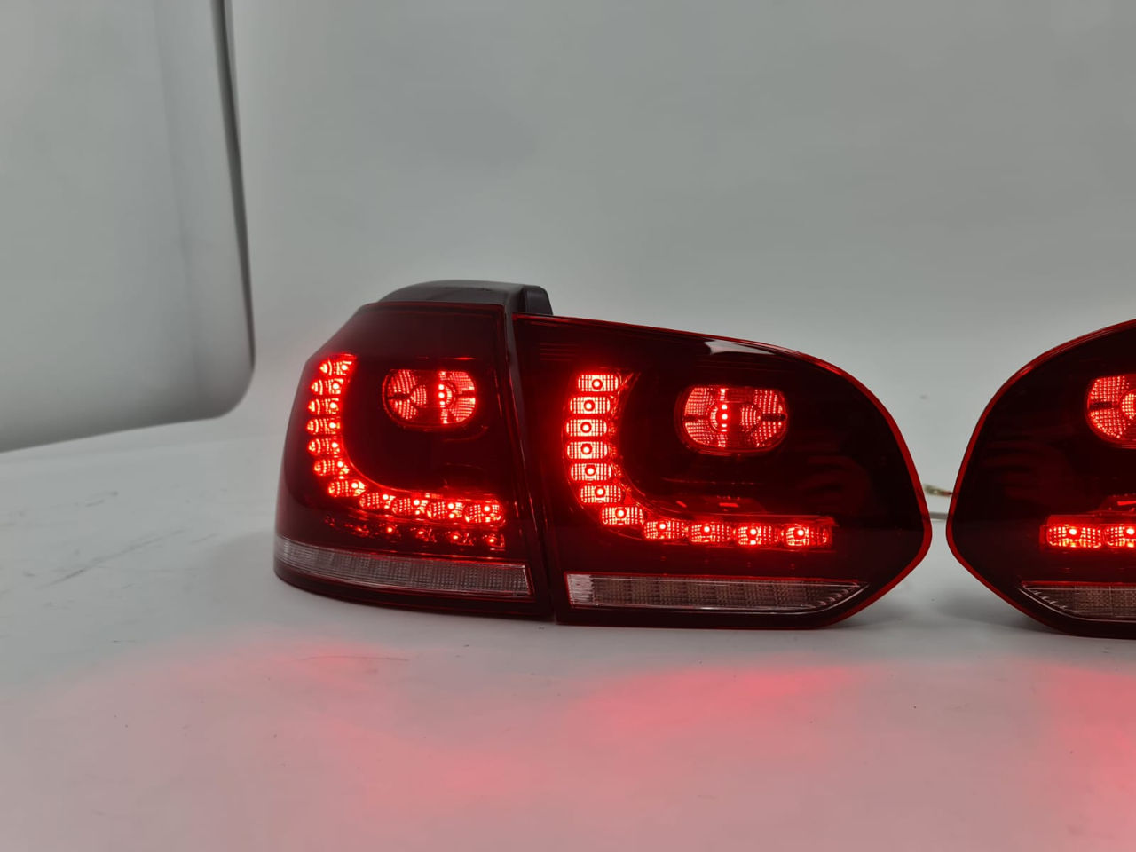 Livrare gratuita stopuri full led vw golf 6 r20 design semnal dinamic задние фонари foto 3