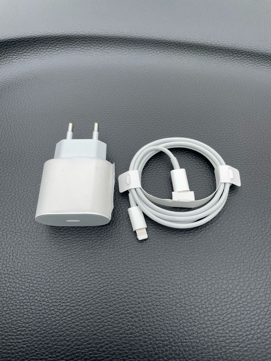 Bloc Apple 20W (Быстрая зарядка) + USB Type C