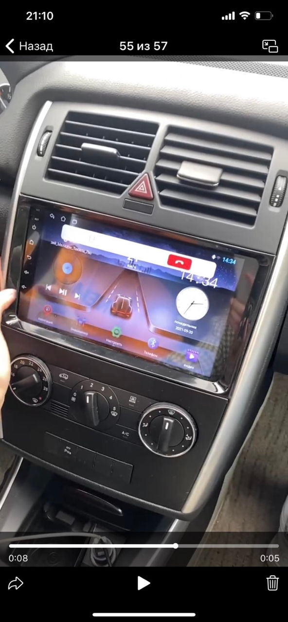 Автомагнитола штатная Mercedes Sprinter/Vito/Viano VW  Crafter 2006-2018 Android  Гарантия 12 мес foto 2