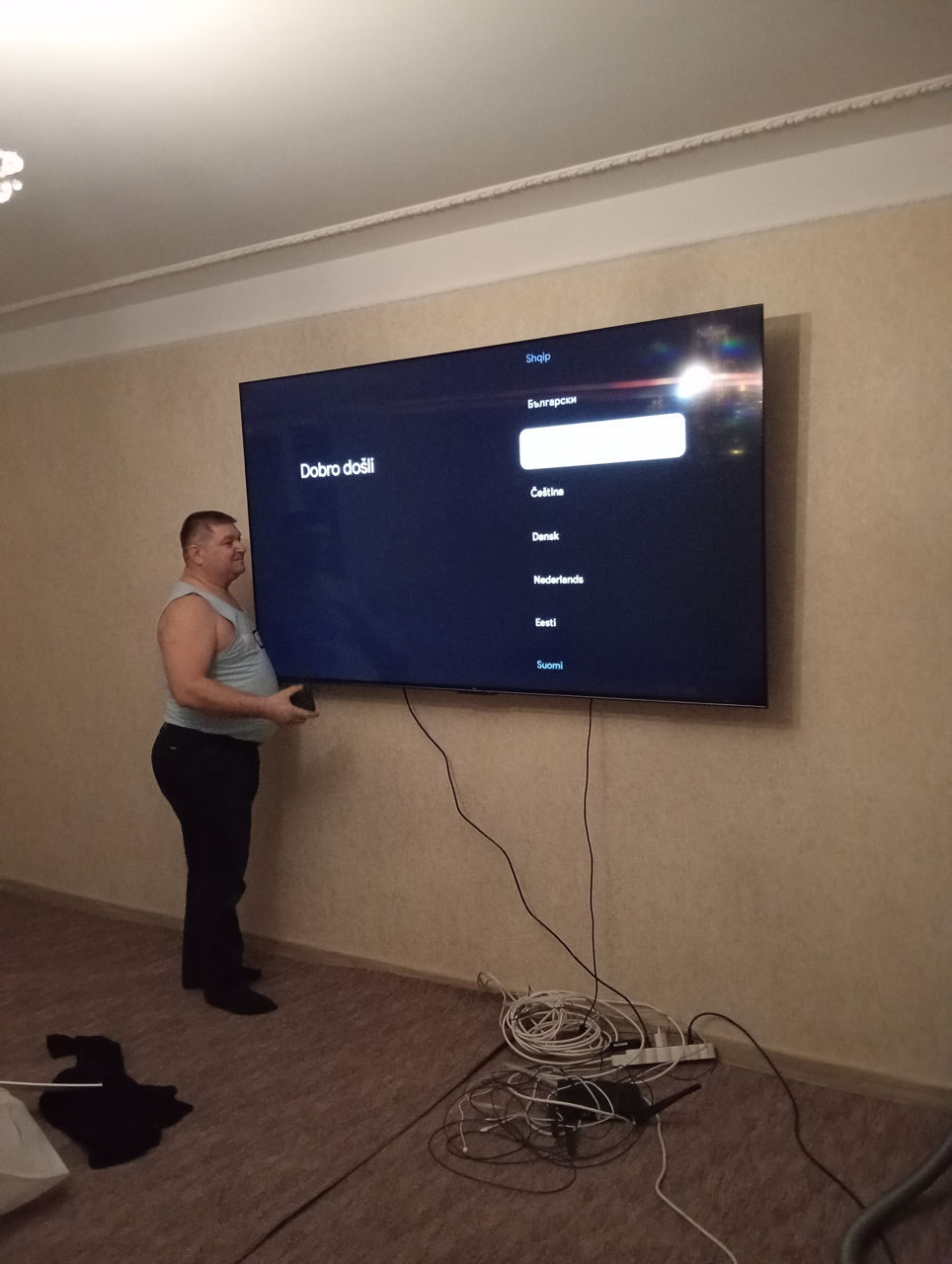 Навеска телевизора, монтаж тв, установить телевизор на стену, есть крепление  фото 4