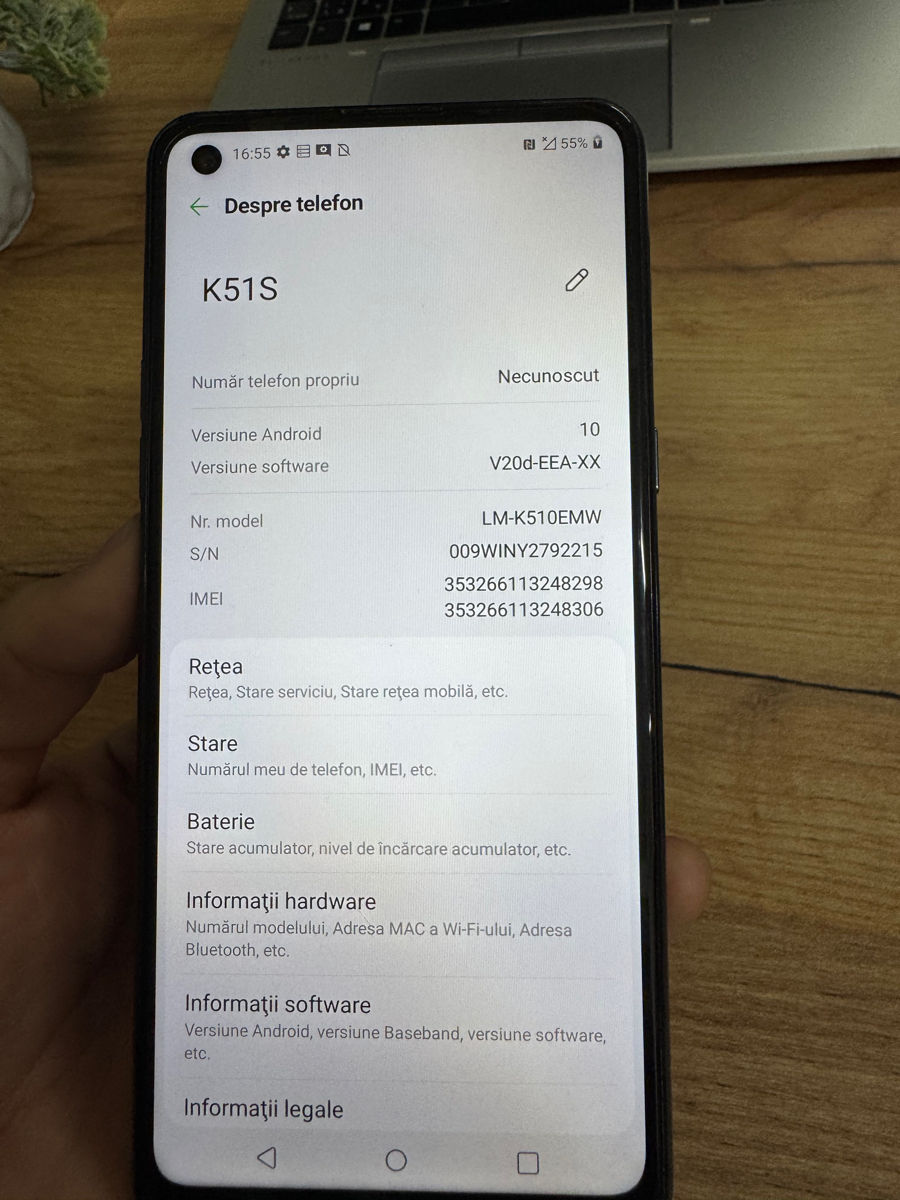 LG K51S 4/64gb lucreaza ideal ! Doar 1499 lei foto 7