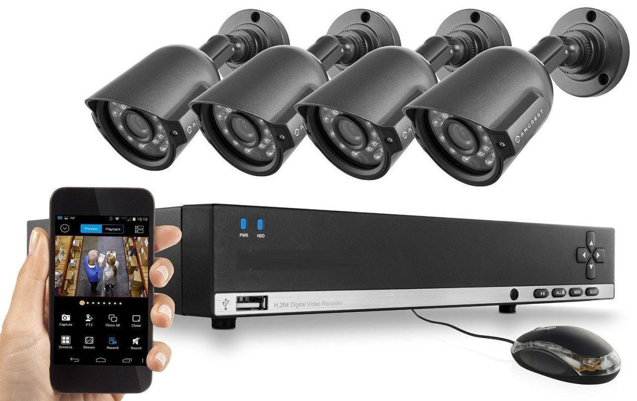 Установка систем видеонаблюдения под ключ