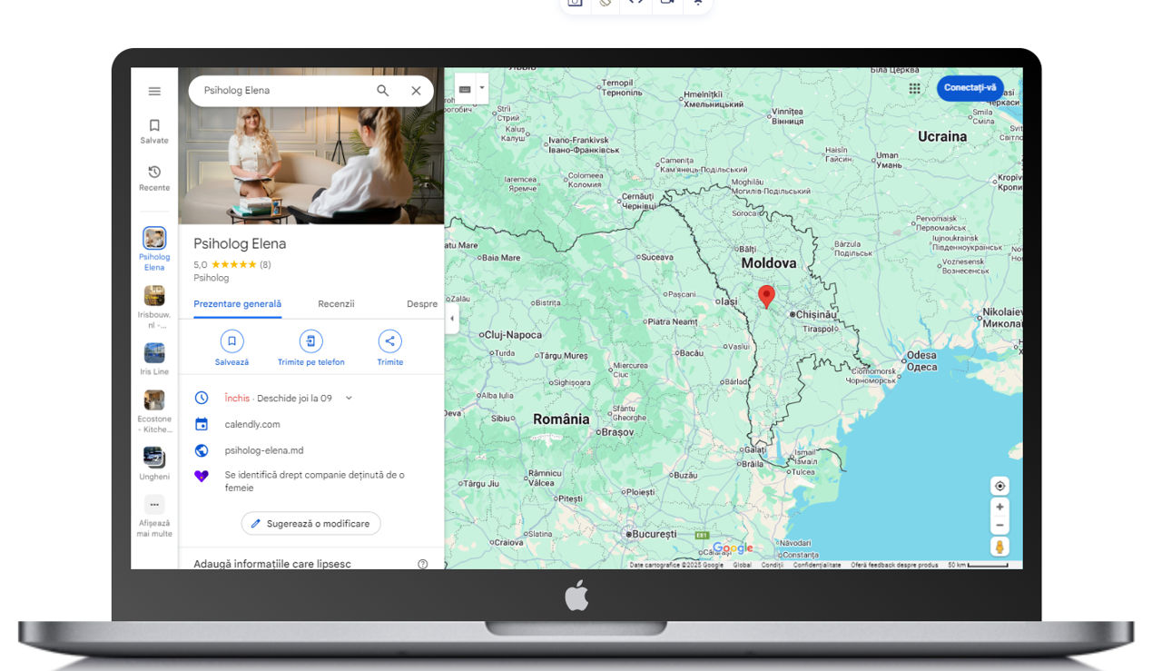 Adăugare locație pe hartă - Google Maps фото 1