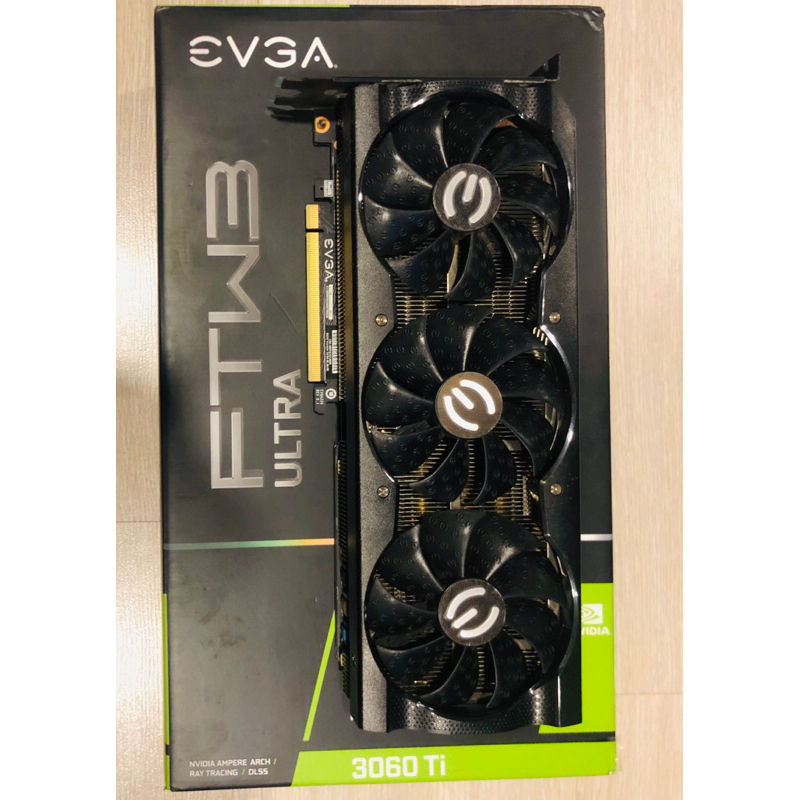 EVGA RTX 3060 TI (3 cooler ) new, cu garanție foto 1