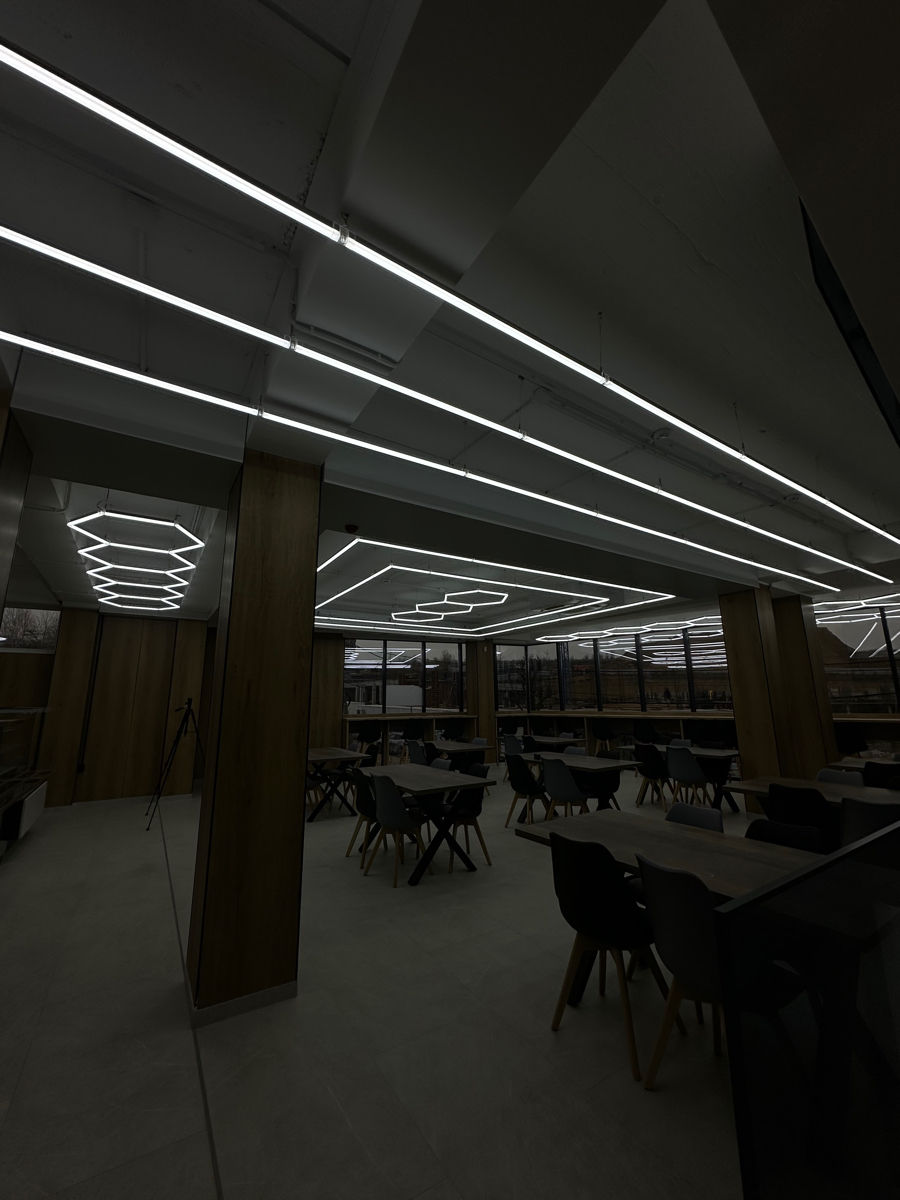 Hexagon led lights / / Lumină modularăFour Lumens foto 8