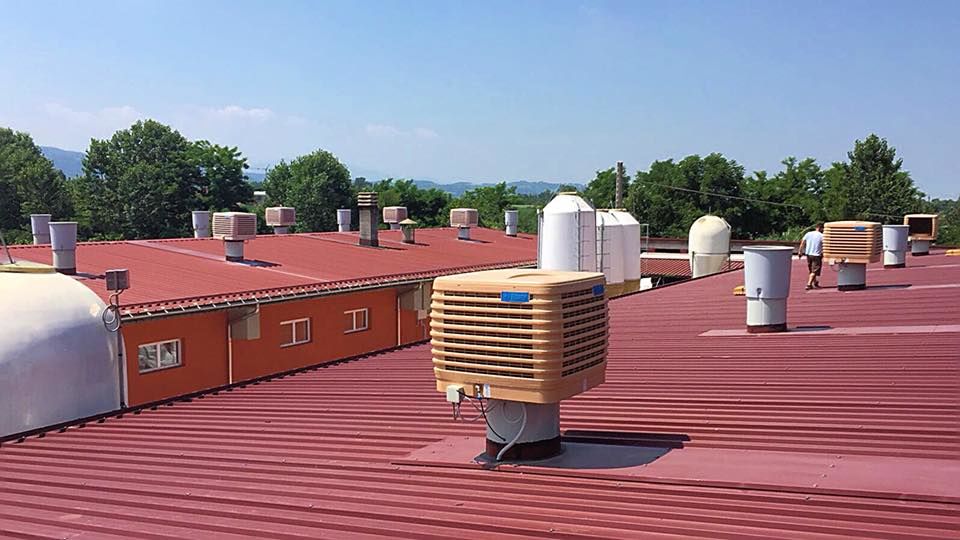 Panou evaporativ  pentru racire.Испарительные панели для охлаждения, пр-ва Италия ! foto 7