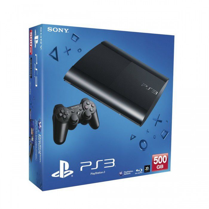 Игровая приставка Sony PlayStation 3 Super Slim CECH-4004A 12GB - новая ...