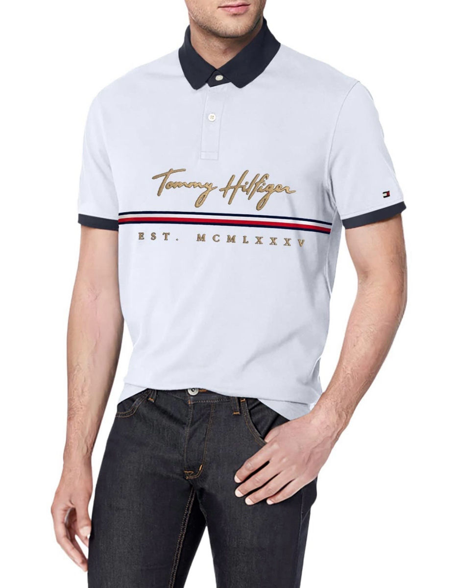 Tricou Polo original Tommy Hilfiger (S,M,L,XL,XXL) foto 0