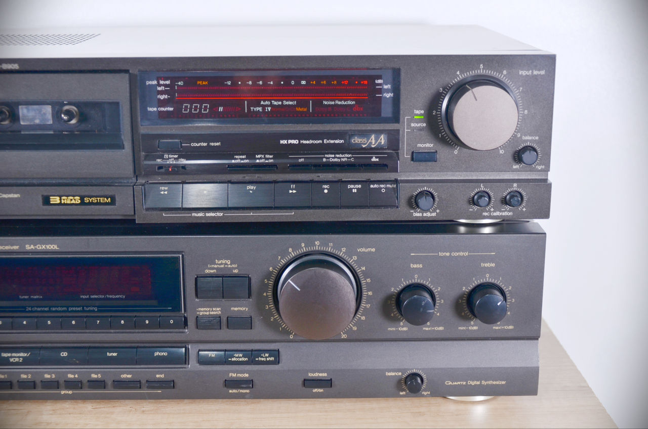 Technics SA-GX100L stereo receiver Made in Japan foto 13