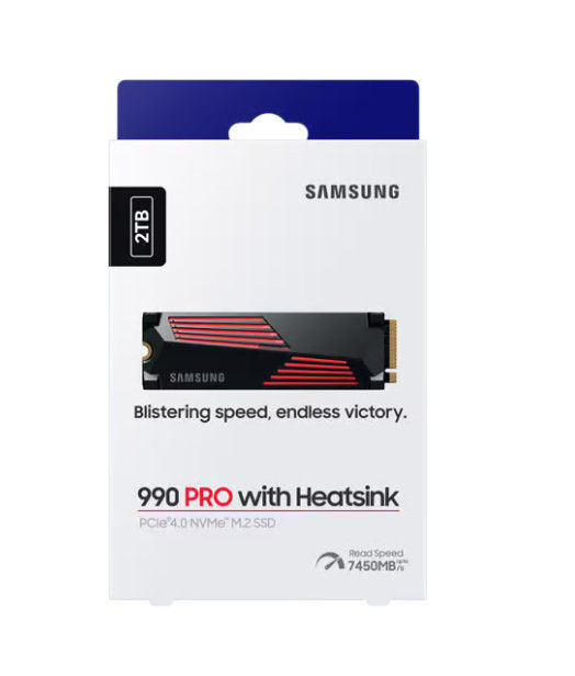 SSD NVMe M.2 Samsung 990 PRO 2TB Heatsink, HDD USB 1,2,4 TB foto 0