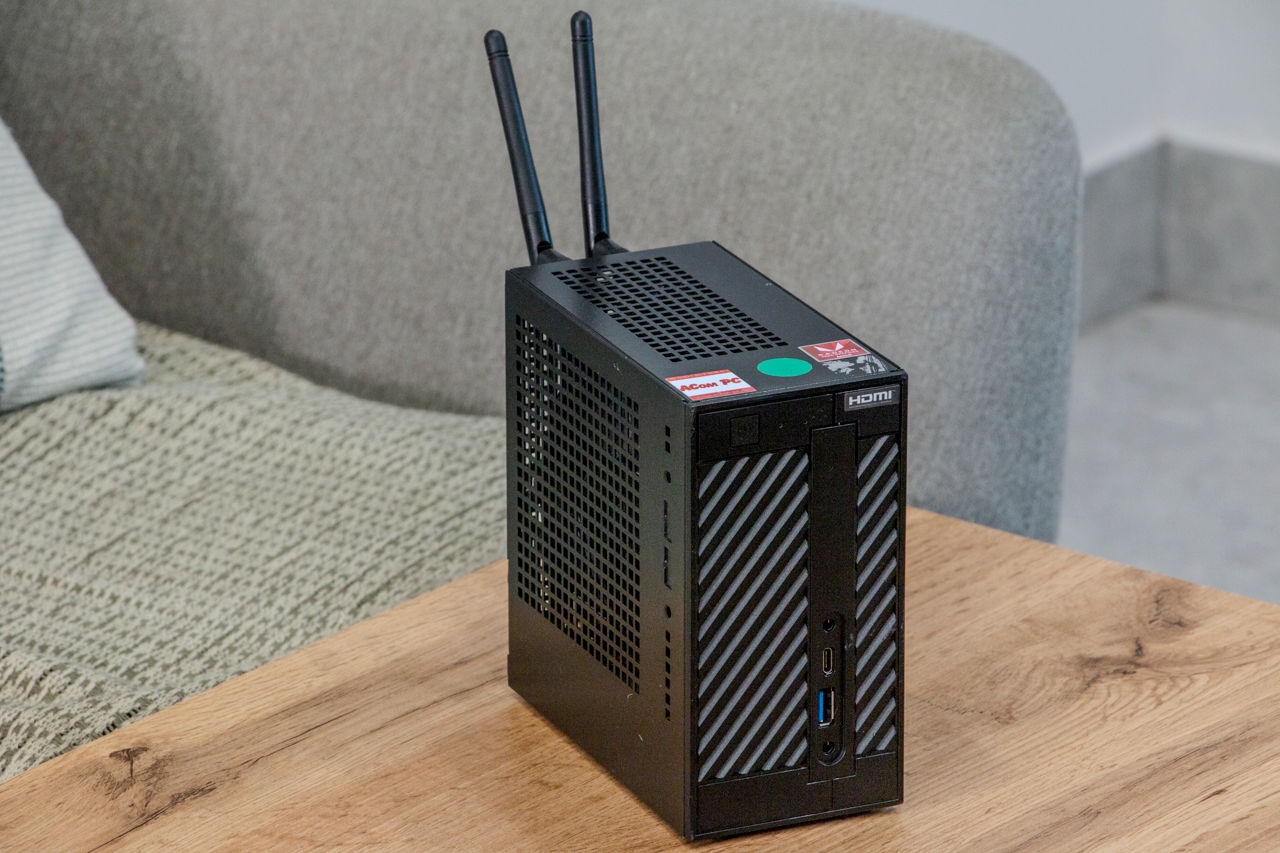 MiniPC ASrock DeskMini A300 - Ryzen 5 2400G, 16Gb Ram, 256Gb