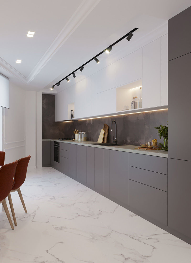 Design interior/ stil modern/ 107m2/ proiecte/ dormitoare/ decor/ arhitectură/ apartament foto 5