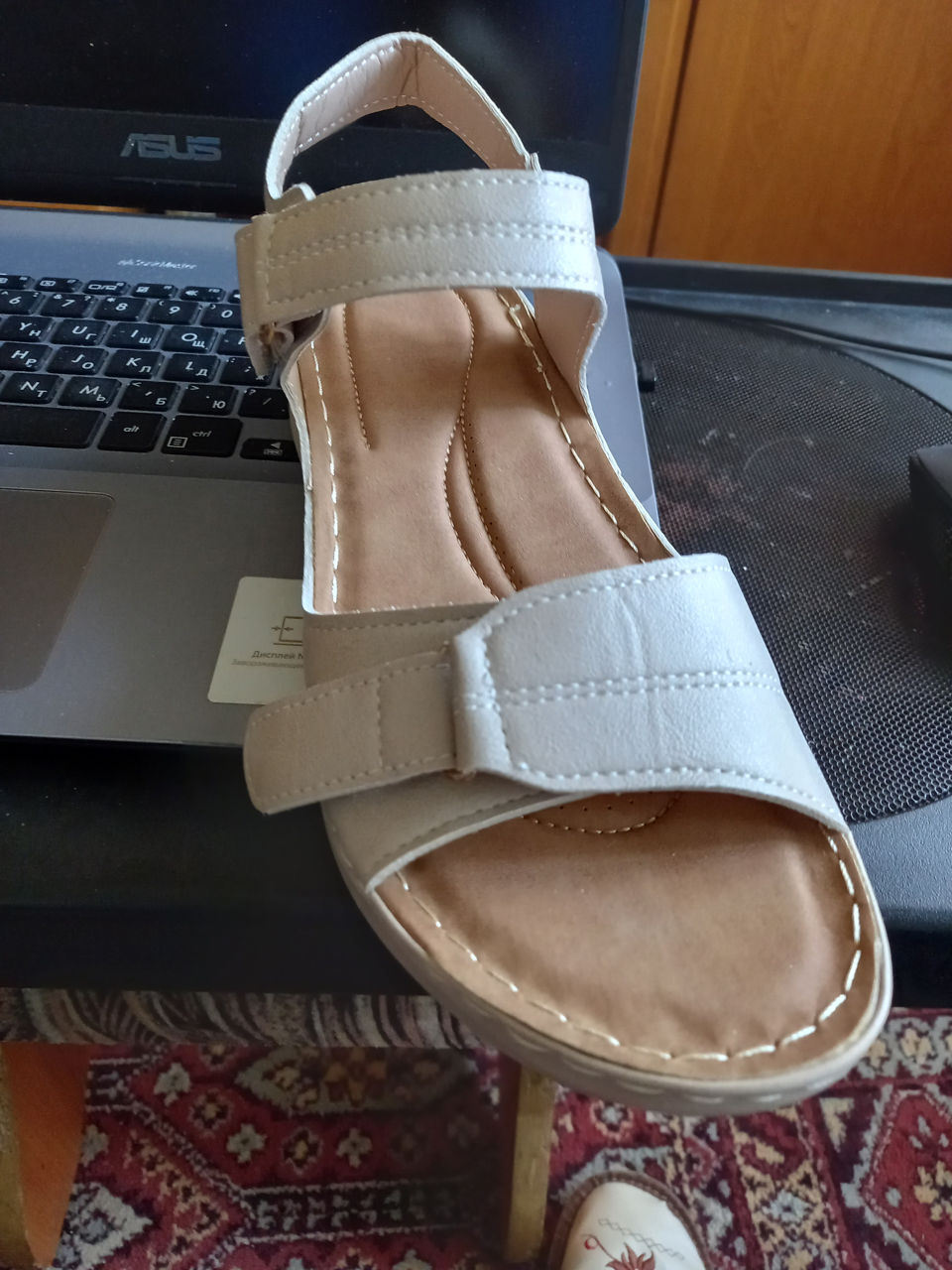 Sandale noi,mar 38,pret 200l,comozi si usori pentru picior lat,sandale 26cm-250l, 26,5, - 270l foto 0