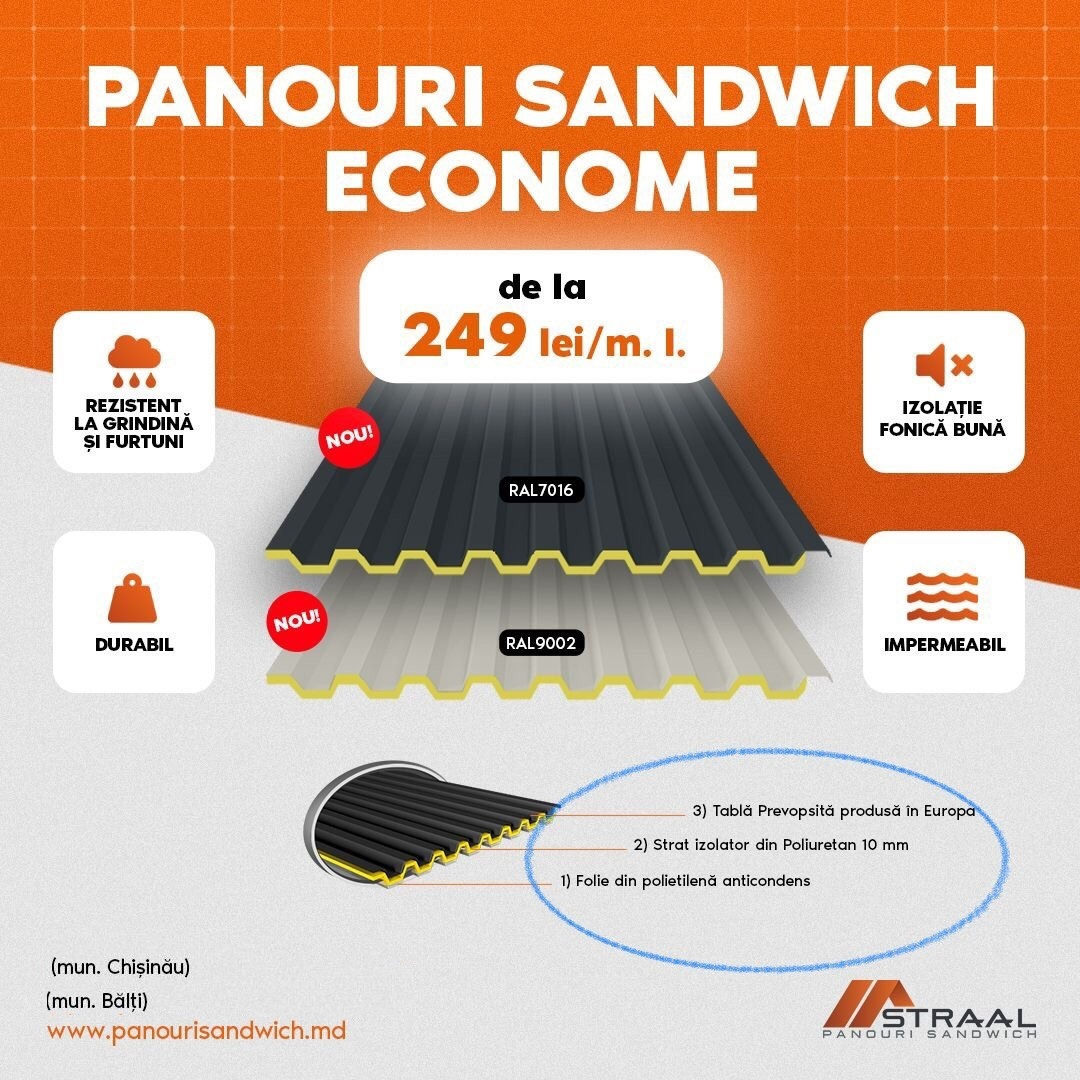 Panouri sandwich ( сэндвич-панели ) foto 1