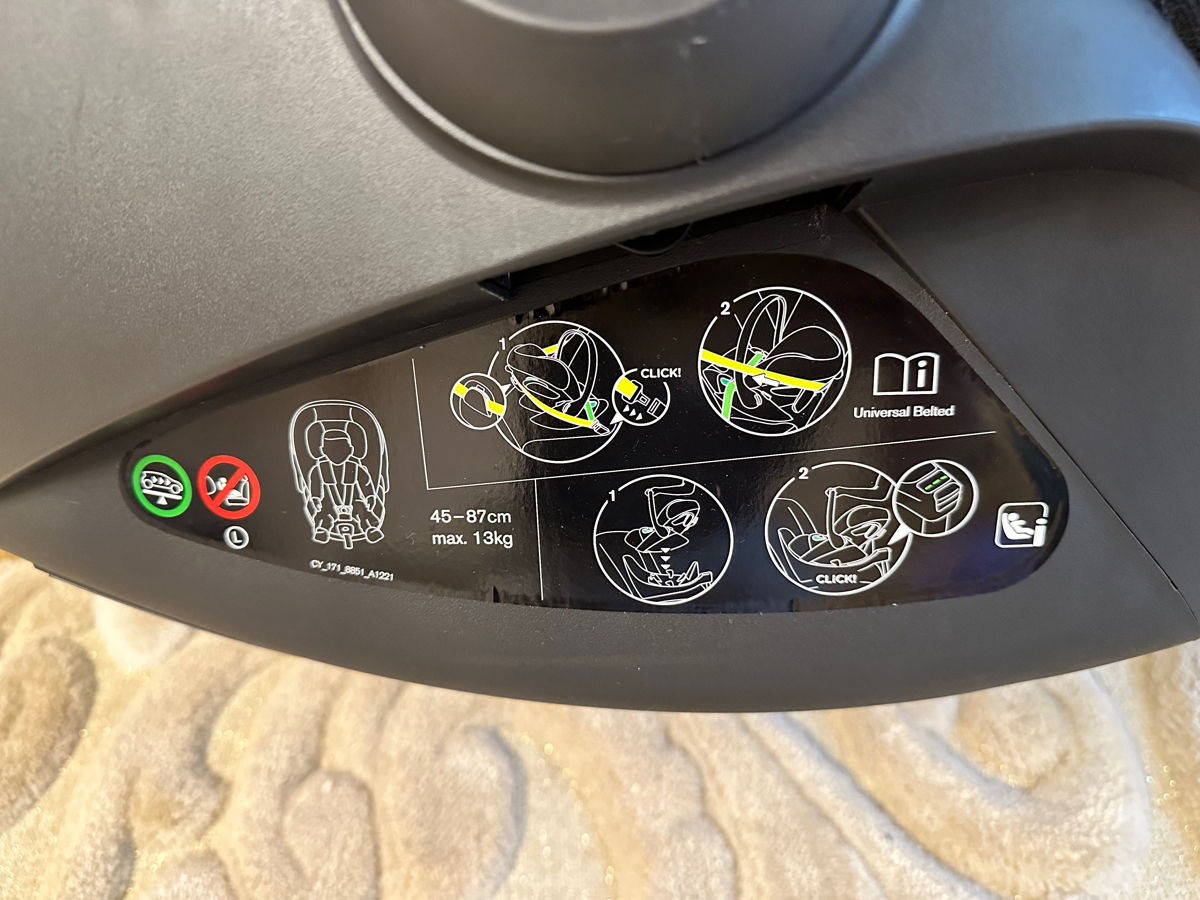 Cybex Cloud Z2, cel mai bun si sigur scaun auto / scoica pentru bebe foto 4