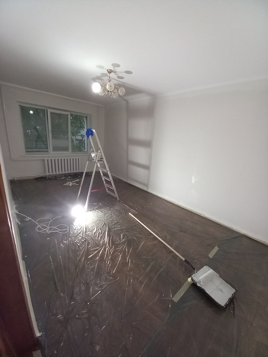 Reinoirea apartamentului, vopsirea apartamentului foto 7