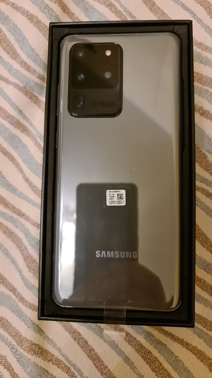 Samsung Galaxy S20 Ultra 5G. Nou!!!