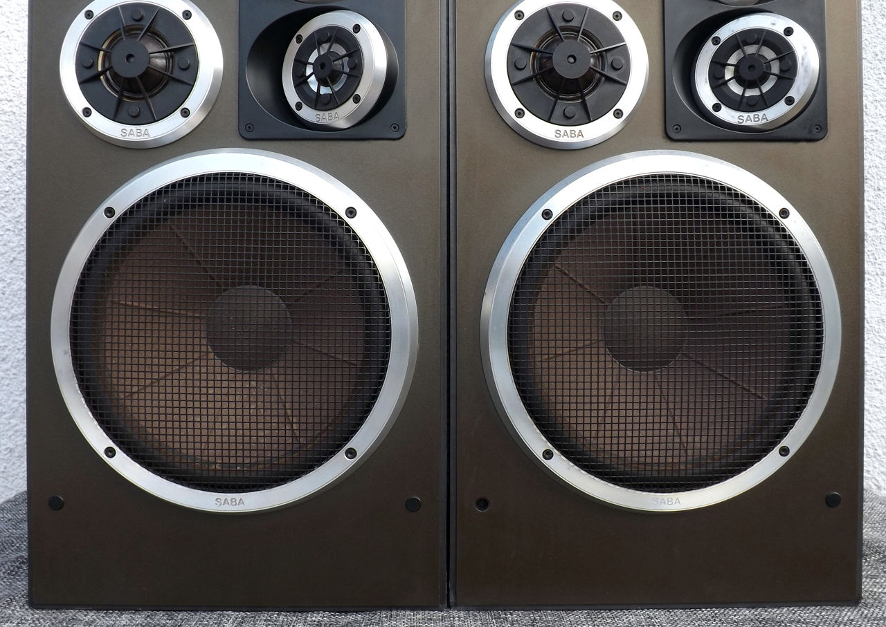 SABA Acoustic Monitor 140 / AM 140. Винтажная акустика foto 5