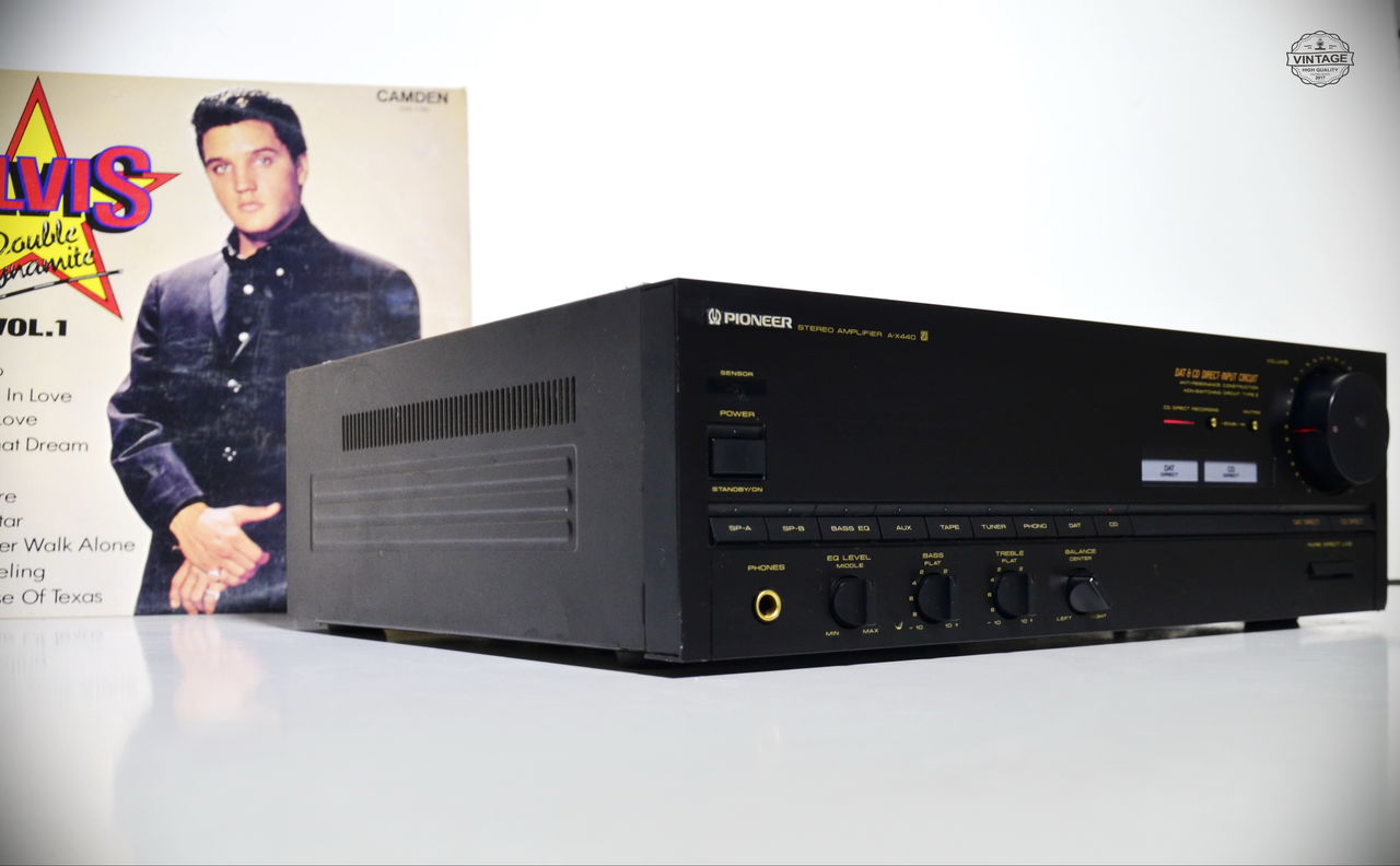 Pioneer A-X440 Hi Fi Усилитель с фонокорректором / Made in Japan /  есть винил фото 3