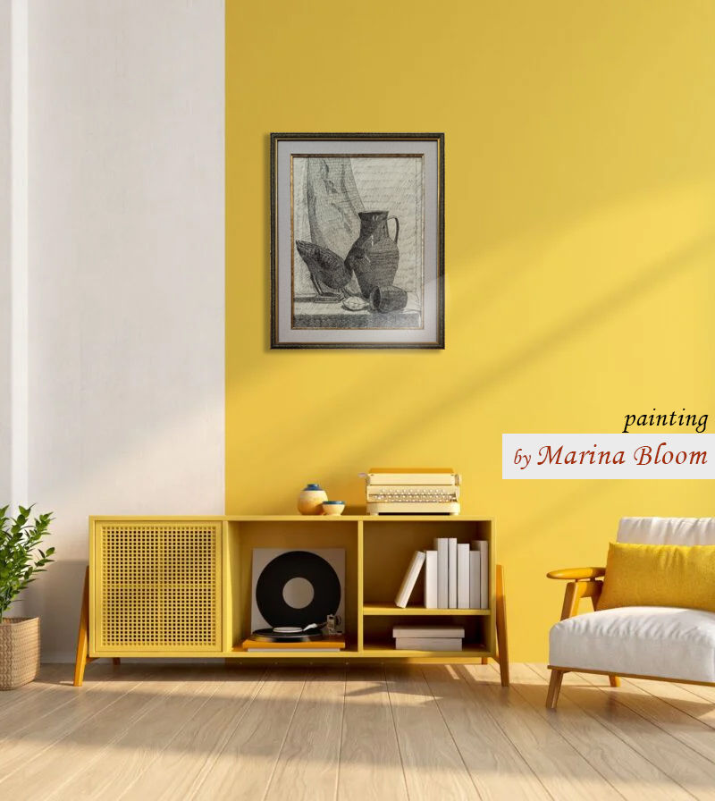 Vand Tablouri Autentice, Pictate, Acuarela Hartie, Hasurare Cerneala foto 4