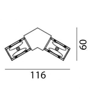 Соединитель LTX MS 48V L 06.SE120HR.WH 3340 foto 1