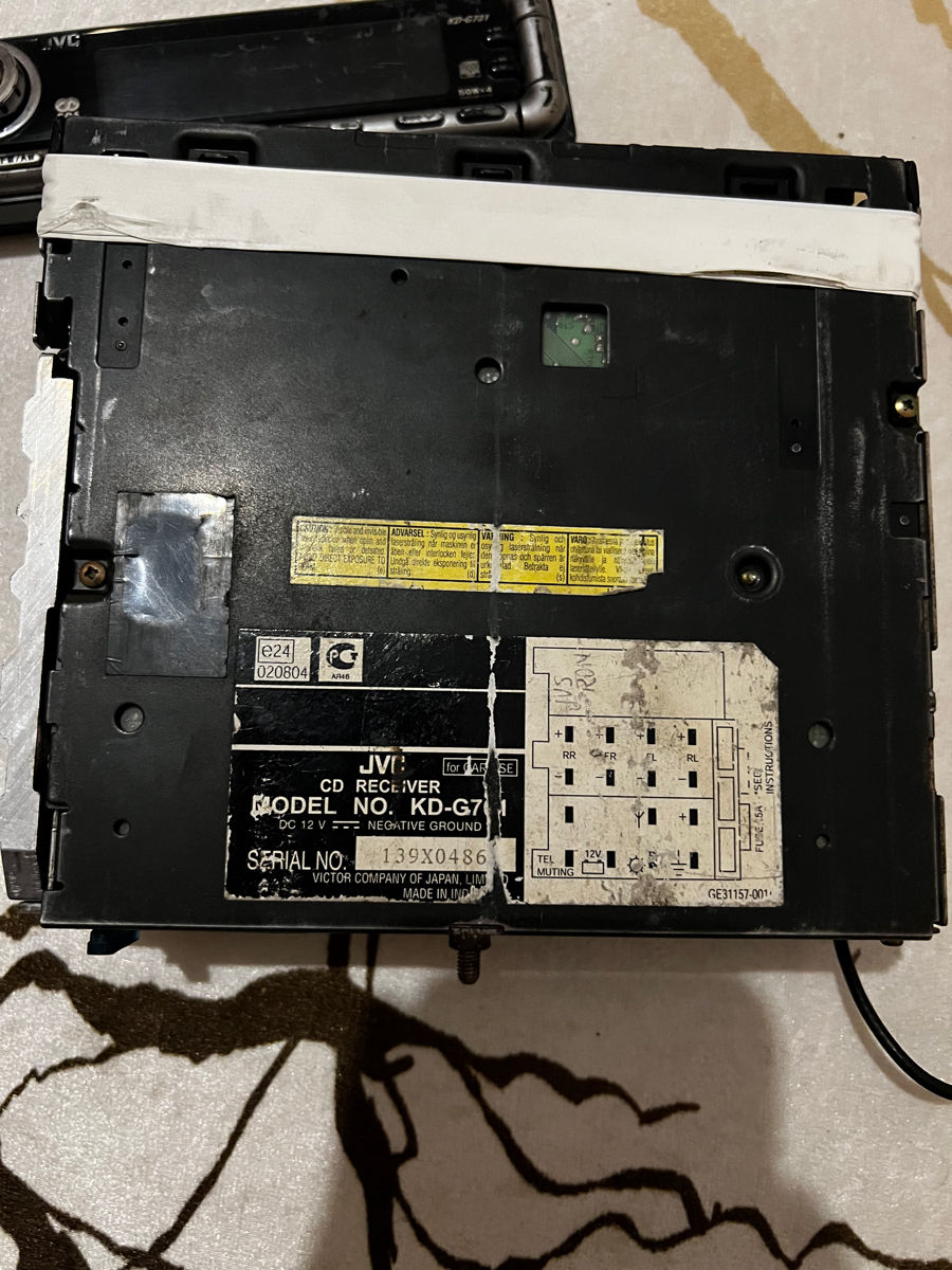 JVC KD-G701 выдвижная  foto 4