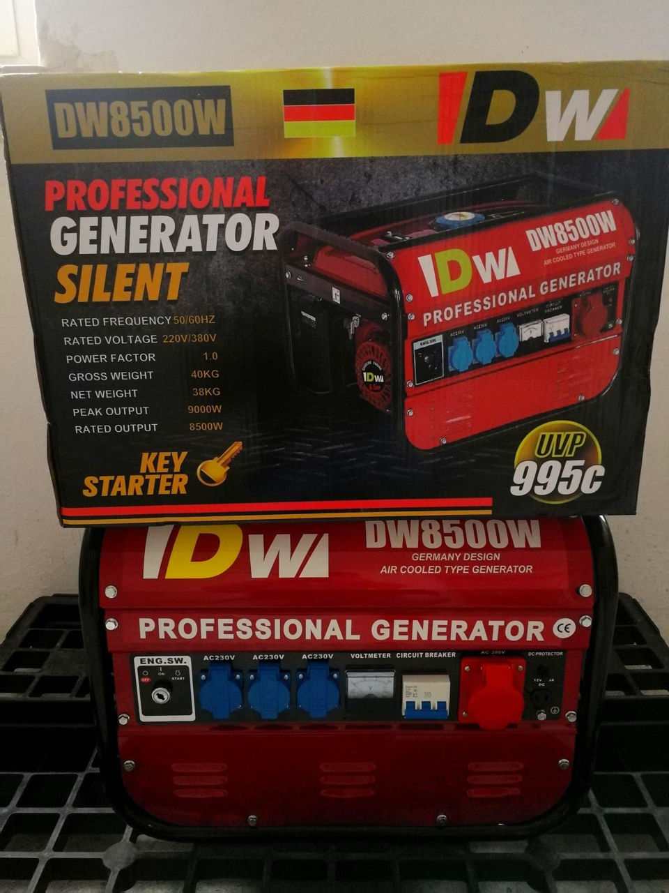 Генератор, Generator 380V, pina la 6kw