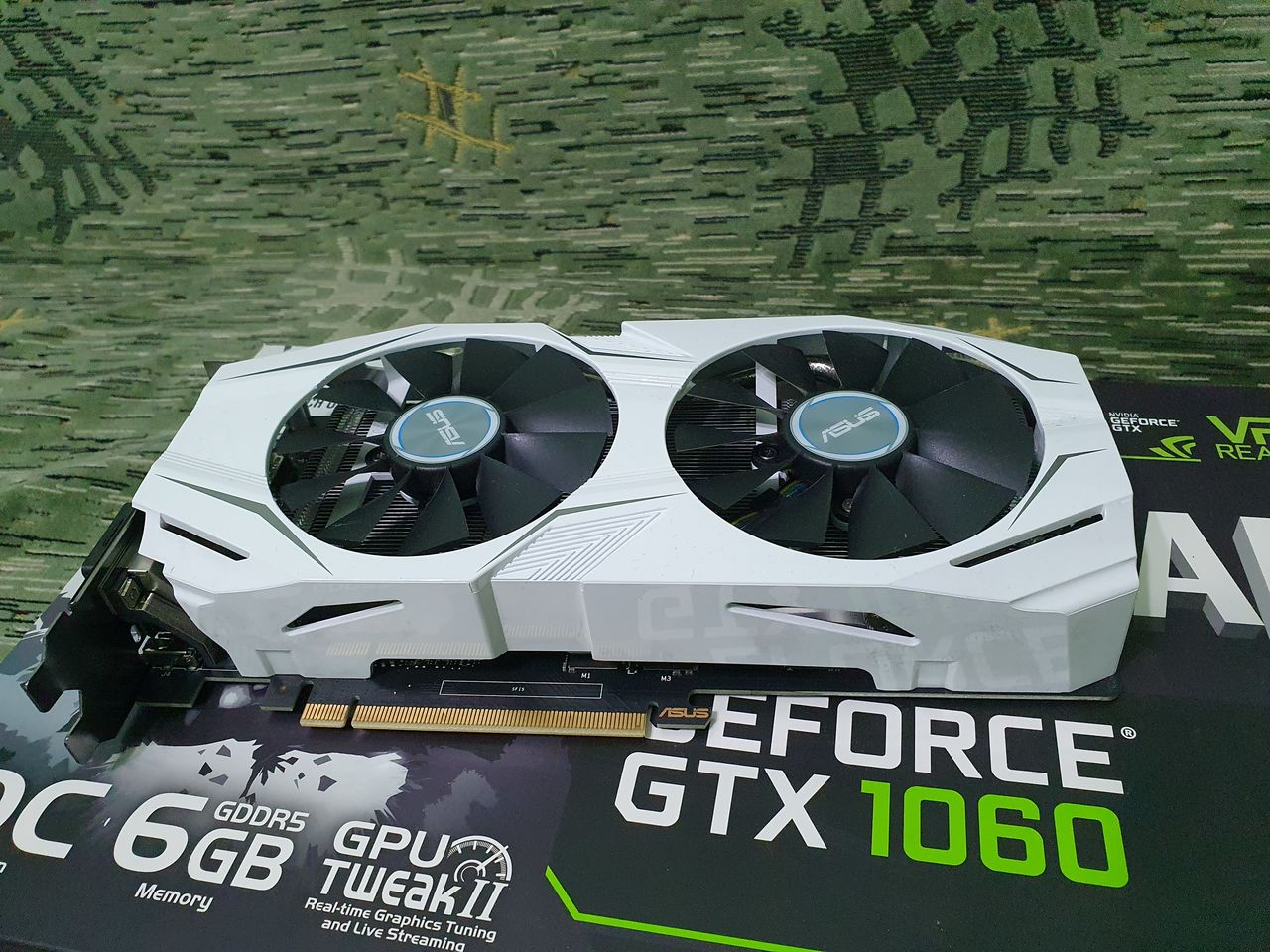 Asus Geforce Gtx 1060 6gb Dual Oc ASUS GeForce GTX 1060 6GB Dual-Fan OC Edition VR Ready Dual HDMI DP 1.4