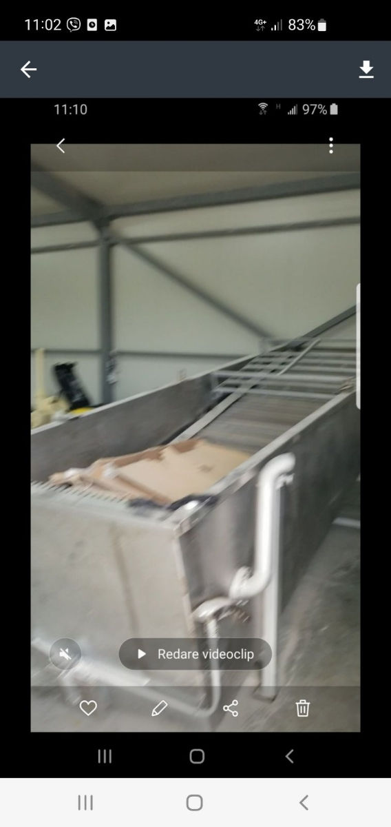 Masina de spalat legume si fructe 4800 eur la 380kw foto 1