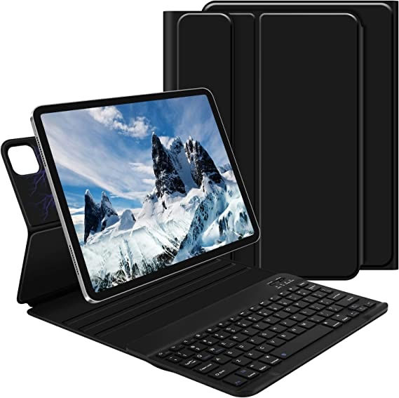 Husa cu tastatura pentru AppleIpad 7,8,9 foto 1
