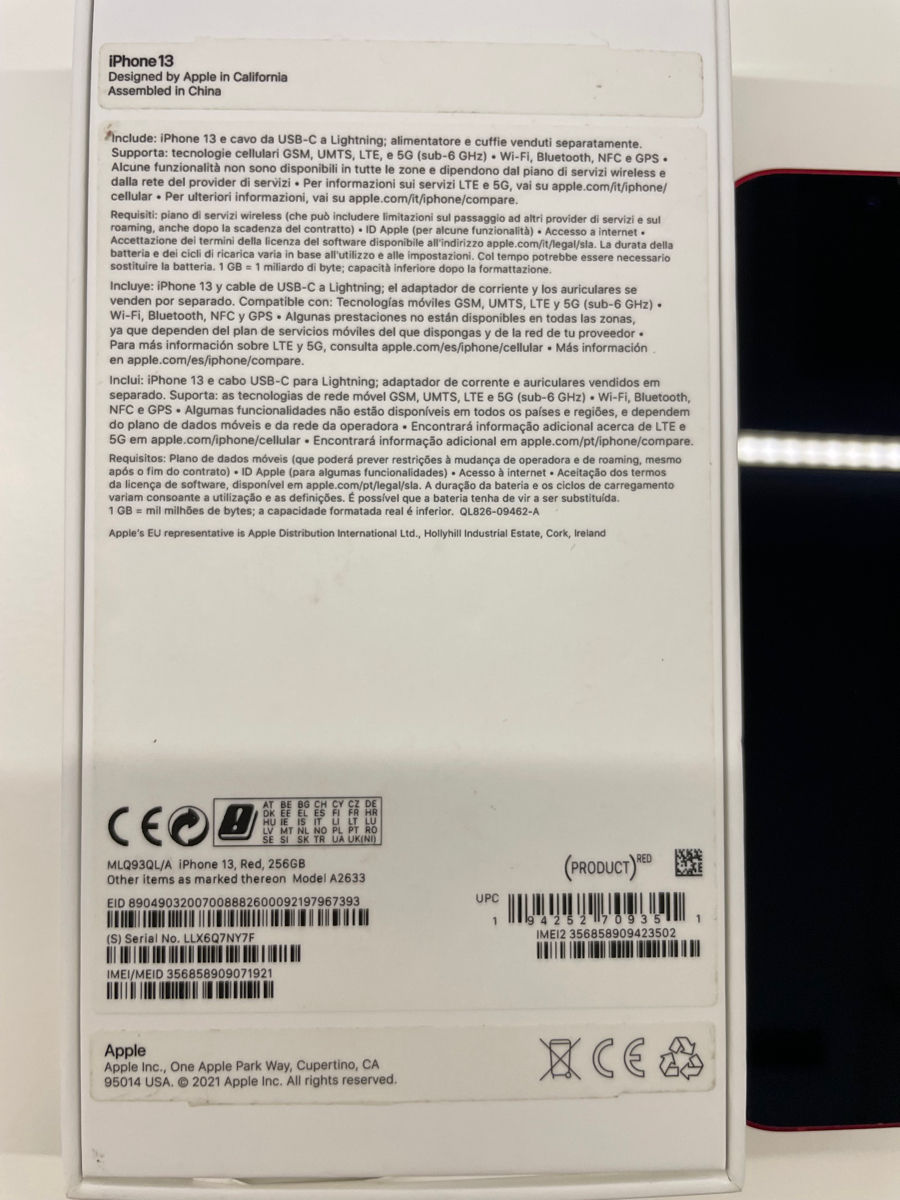 Iphone 13 Pro 256 Gb Red foto 3