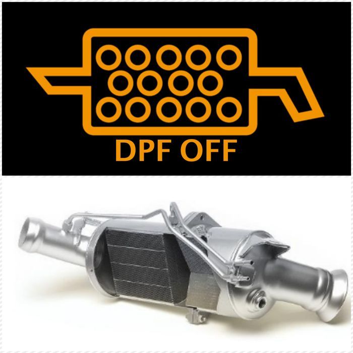 Удаление сажевого фильтра, катализатора DPF, FAP, EGR, CAT, Adblue (SCR)