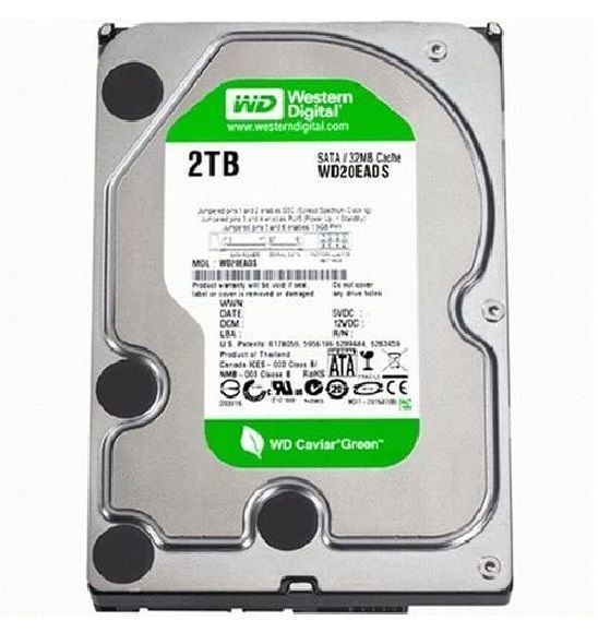 HDD 3.5", 2TB, 500GB