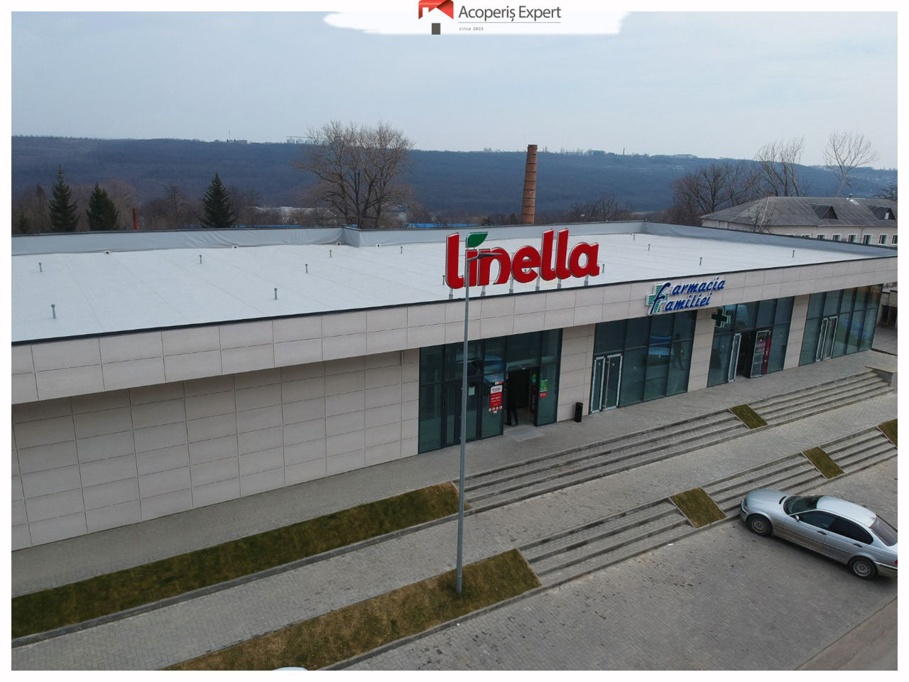 Construim acoperișuri Hi-Tech Hidroizolare acoperișuri plate, terase,- membrane PVC, TPO, Bauder foto 0