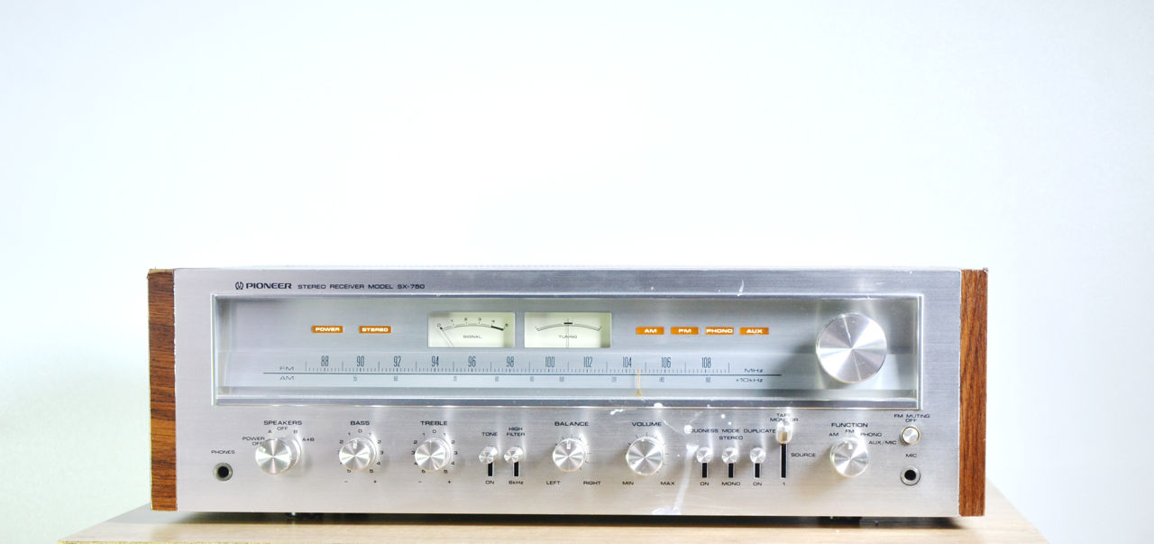 Pioneer SX-750 AM/FM Stereo Receiver (1976-78) Топовый мощный фото 2