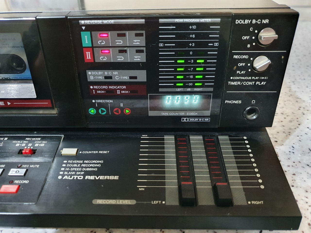 AIWA AD-WX200 двухкассетник с реверсом фото 1