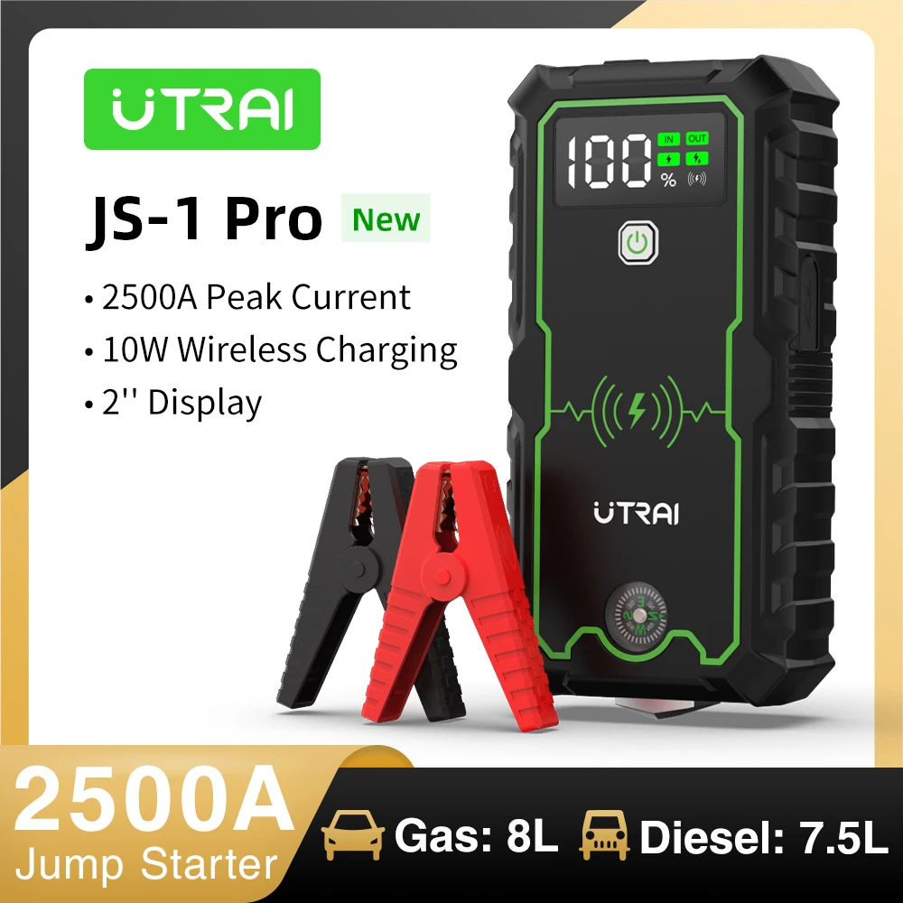 Starter auto, Jump Starter UTRAI JS-1 Pro  2500А, 20000mah, 12В фото 1