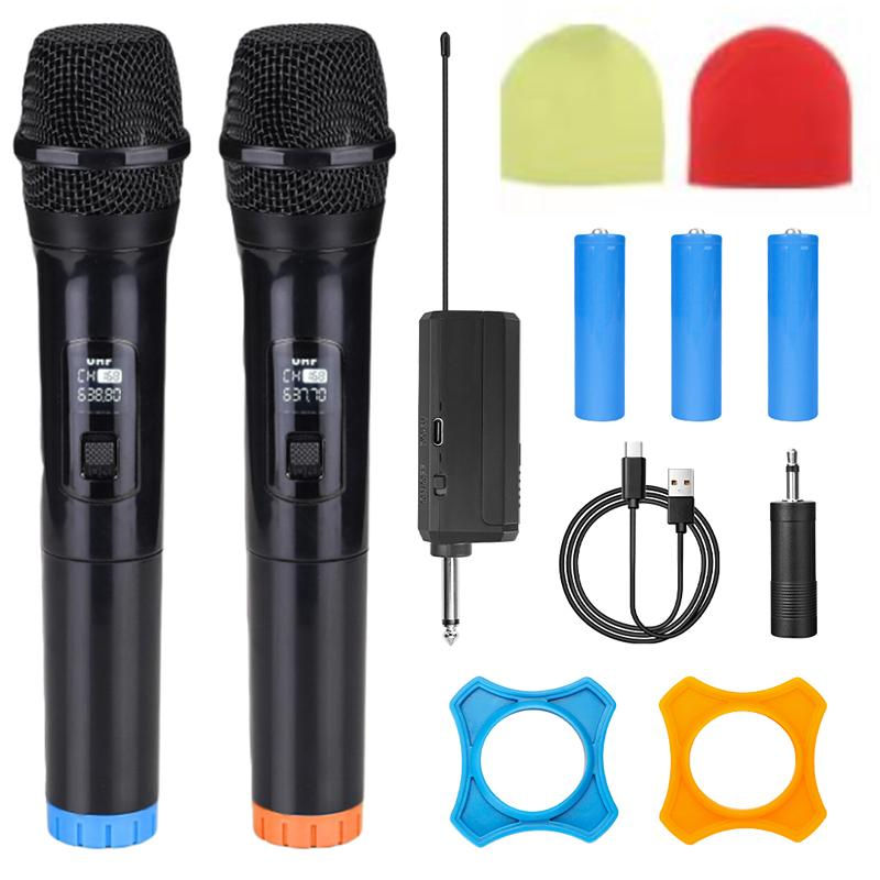 Microfon Karaoke 3 în 1 wireless cu difuzor, Microfon Karaoke WS858 Bluetooth foto 2