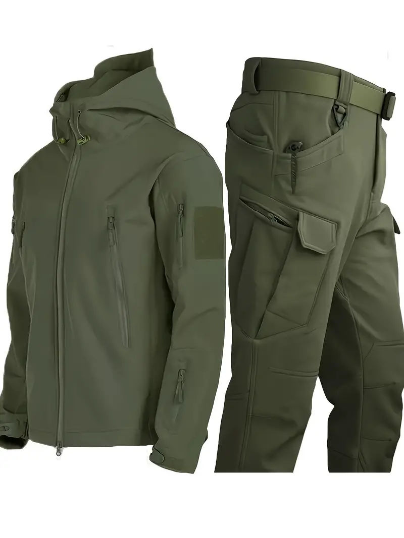 Теплый тактический костюм SoftShell