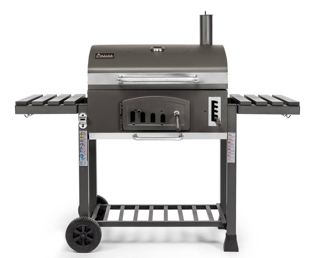 Grill / Mangal / Gratar pe carbuni Activa Angular XXL, cu grille din fonta. foto 0