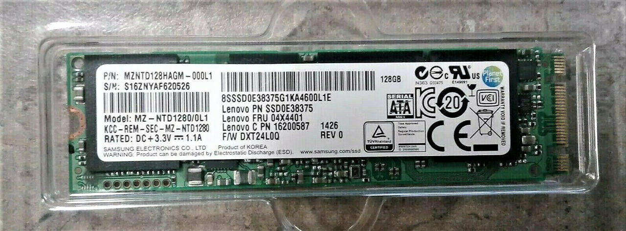 SSD M.2 128GB Samsung original
