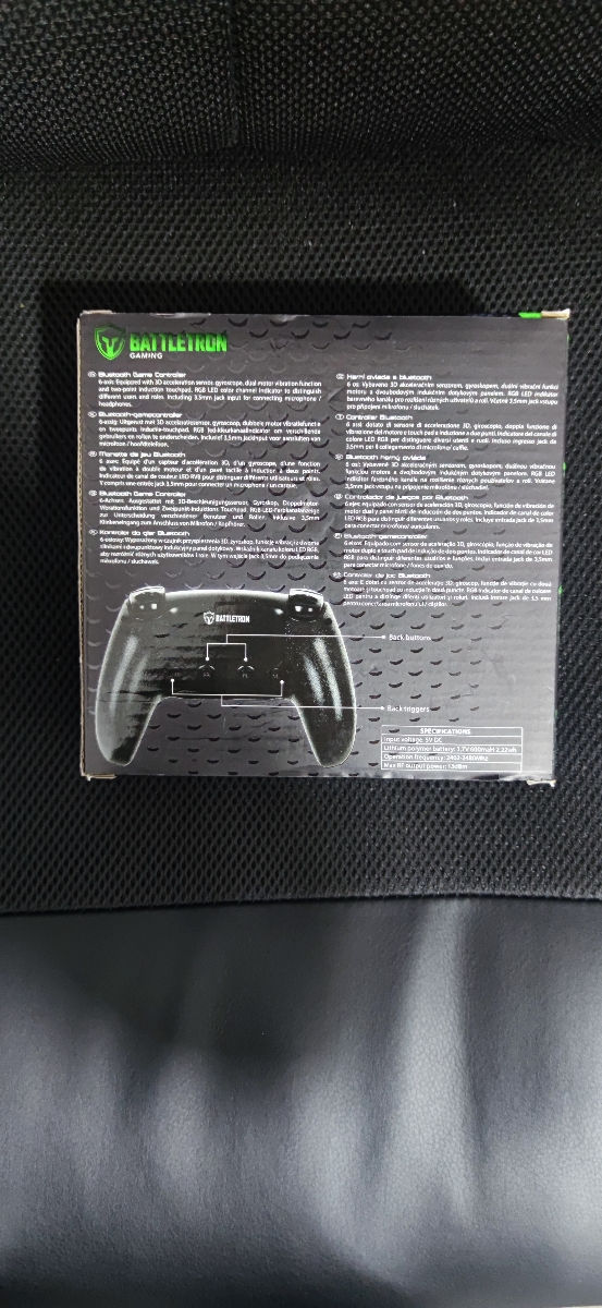 Joystick Battletron Compatibil cu PC PS4 PS5 foto 1