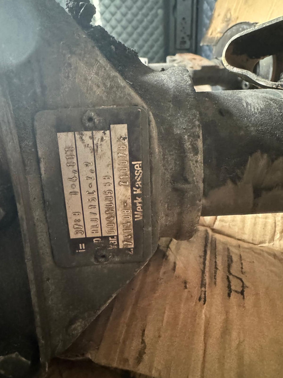 Punte spate completa Mercedes Sprinter 1995-2005, raport 37:9 foto 1