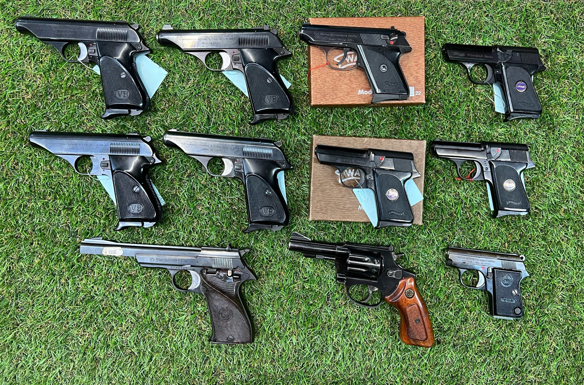 Пистолеты 22LR Револьвер
