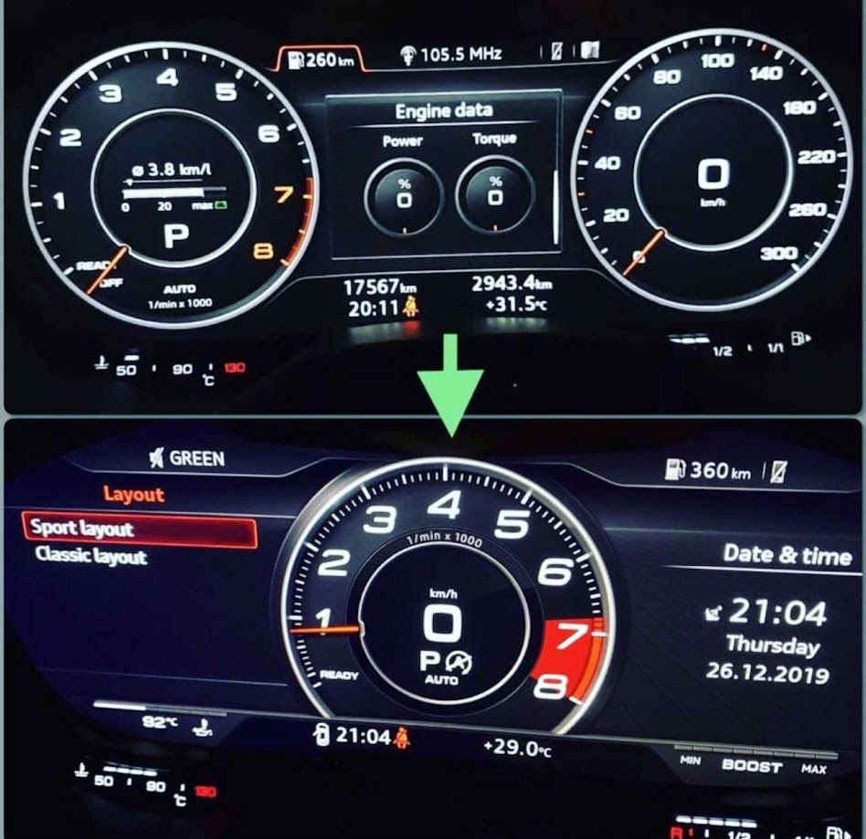 Прошивка язык частоты навигация  Audi Volkswagen Porsche фото 4