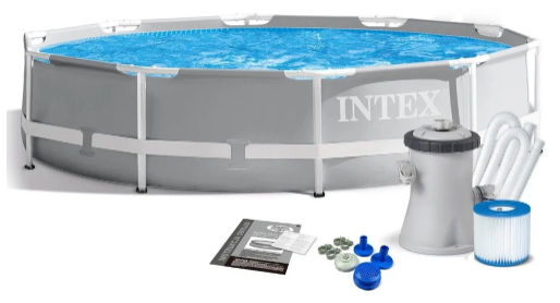Piscină intex cadru metalic 305x76 cm, 4485L, cadru metalic foto 7
